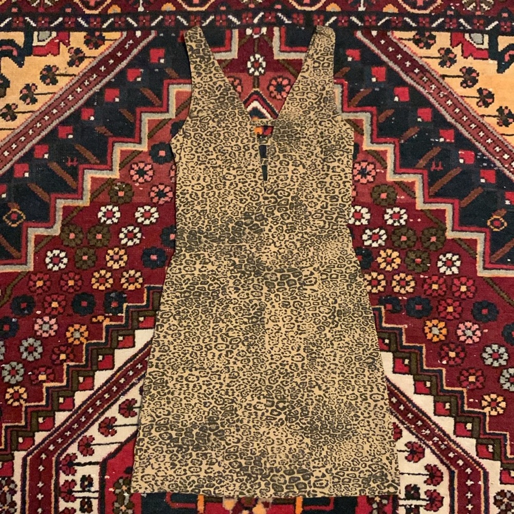 Bettie Page Leopard Dress, Medium